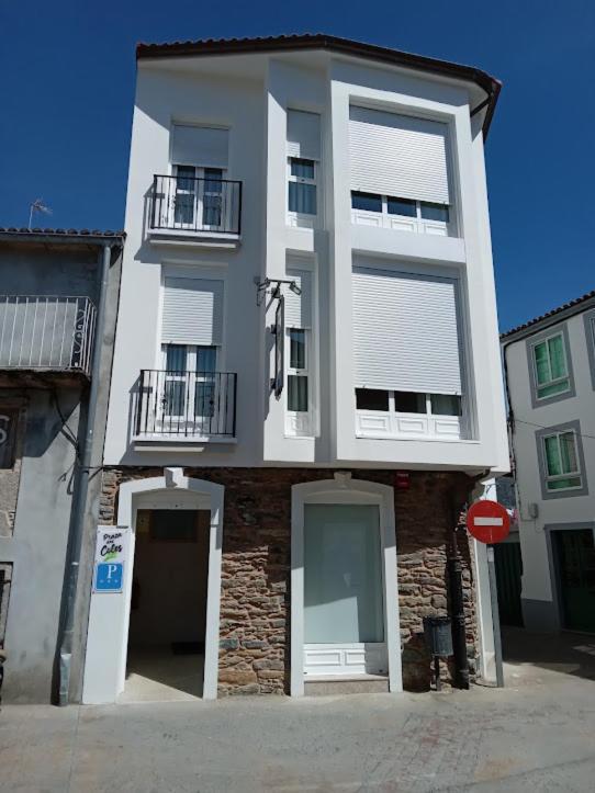 Pension Praza Das Coles Melide Exterior foto